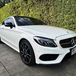 Mercedes Benz C43 Coupe AMG 3.0 V6 Bi-Turbo 4 Matic ปี 2017