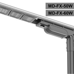 ไฟถนนโซล่าเซลล์ รุ่น MD-FX Series 50W,60W