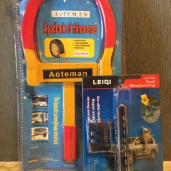 อุปกรณ์ล็อคล้อรถซื้อ 1 ได้ถึง 2