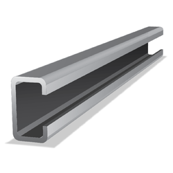 เหล็กตัวซี ดำ มอก. 6 ม. 60x30x10 มม. 1.6 มม. 9.79กก.