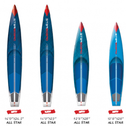 STARBOARD RACE BOARD HYBRID CARBON ALL STAR - บอร์ดแข่ง