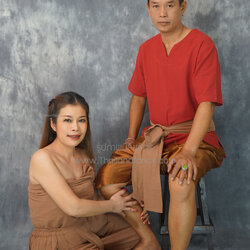 ชุดเช่าแฟนซีผู้หญิง (ชุดเช่า) ชุดฮาโลวีนผีไทย Halloween Costume ชุดหนังผีไทย ชุดผีแม่นาค ชุดเมียพ่อมาก ชุดแม่นาคพระโขนง