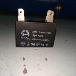 คอนเดนเซอร์ 3UF เสียบ