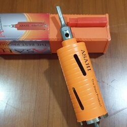 โฮลซอเจาะผนังปูน ยี่ห้อ ASAHI ขนาด 2.5 นิ้ว