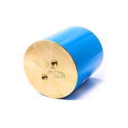 ท่อสั้นฝาปิดเกลียวทองเหลือง-ฟ้า BRASS CLEAN OUT PLUG-B