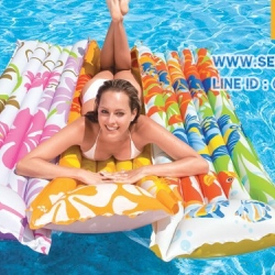 INTEX 59720 แพเป่าลม ลายดอกไม้ ขนาด27*72 นิ้ว