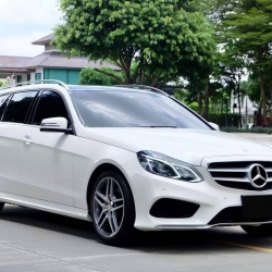 Mercedes Benz W212 Facelift E300 Bluetech Hybrid AMG Sport Dynamic Estate ปี 2015