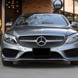 Mercedes Benz C250 Coupe AMG Dynamic สีเทา ปี 2017