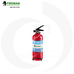 เครื่องดับเพลิงชนิดผงเคมีแห้ง 2.2 ปอนด์ มาตราฐาน มอก. รับประกันคุณภาพ 5 ปี