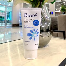 โฟมล้างหน้าบีโอเร Biore Skin Care Facial cleanser "ล้างแล้วชุ่มชื่น เนียนกริ๊บ" แท้จากญี่ปุ่น