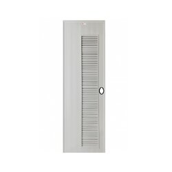 BATHIC ประตูพีวีซี BS5 70x180 ซม. Gray (เจาะรูลูกบิด)