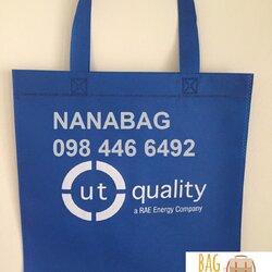 กระเป๋าผ้าสปันบอนด์ ถุงผ้าสปันบอนด์ พร้อมสกรีนกระเป๋าราคาถูก ถุงผ้าสปันบอน40*33*6cm