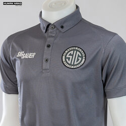 Sig Sauer เสื้อโปโลชาย สไตล์แทคติคอล ผ้านาโนไมโคร ทรงสวย ยับยาก รีดง่าย | Human Nano