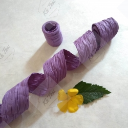 ริบบิ้นกระดาษสาสีม่วง