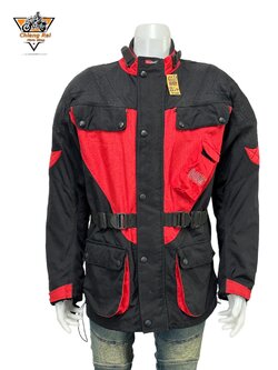 เสื้อขี่มอเตอร์ไซด์( มือสอง) RCTA 554: อก 46-48" ยาว 30" (L) **MOTOMARK**