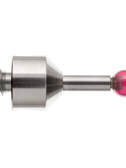 หัววัด CMM M5, Ruby ball 5 mm, EWL 11.5 mm, L 20 mm เสป็คเดียวกับ Renishaw code. A-5003-5210
