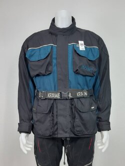 เสื้อขี่มอเตอร์ไซด์( มือสอง) RCT 641 อก 48" ยาว 28" ยี่ห้อ **KRAWEHL**