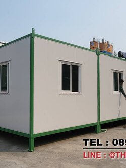 ตู้ออฟฟิต ผนัง สำเร็จรูป ฉนวนสำเร็จรูป ขนาด 3x6x2.5 ม.