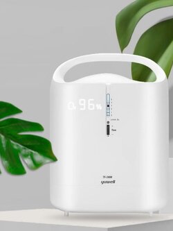 เครื่องผลิตออกซิเจน ขนาด 3 ลิตร YUWELL Oxygen Concentrator รุ่น 7F-3NW (แสดง %ความเข้มข้นออกซิเจน)