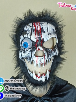 อุปกรณ์คอสเพลย์ หน้ากากแฟนซี หน้ากากฮาโลวีน Halloween หน้ากากปีศาจ หน้ากากผี ของเล่นปีใหม่ หน้ากากมีไฟที่ลูกตา