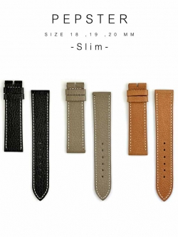 สายหนังวัวPepster ขนาด 18 ,19 ,20 mm