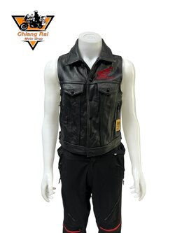 เสื้อขี่มอเตอร์ไซด์( มือสอง) CRSB 047 : อก 38" ยาว 21" (S) **Honda**