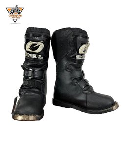 รองเท้าขี่มอเตอร์ไซด์( มือสอง) RCBS-220 Size ขนาดจากป้าย 34:EUR / 1.5:UK / 20:Cm.(ONEAL)