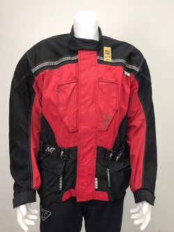 เสื้อขี่มอเตอร์ไซด์( มือสอง) RCT 933 อก 50" ยาว 28" ยี่ห้อ**MT**