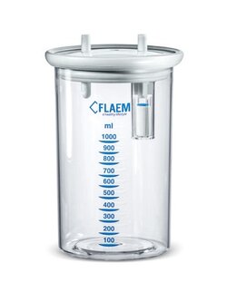 กระบอกเครื่องดูดเสมหะ FLAEM Suction Bottle รุ่น Aspira ขนาด 1000 ML