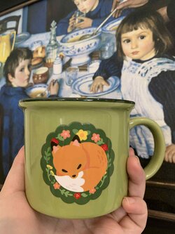 [Pre-order เท่านั้นไม่มีผลิตเผื่อ] แก้วมัคจิ้งจอก