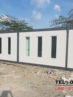 สำนักงานสำเร็จรูป ขนาด 3x12x2.50ม.