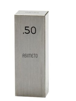 เกจบล็อคเหล็กเกรด 1 ขนาด 0.5 มม (Individual Steel Gauge Blocks)
