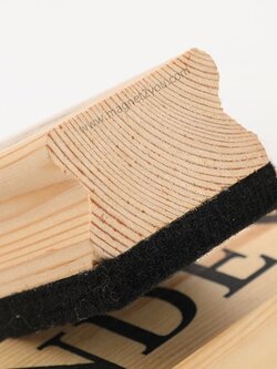 แปลงลบกระดานไม้ พรมกำมะหยีหนา