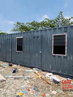 ตู้คอนเทนเนอร์ บ้า่นพักคนงาน 40ฟุต