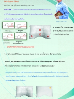 หมอนสุขภาพ ขนาดใหญ่พิเศษ