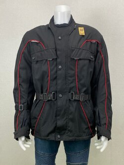 เสื้อขี่มอเตอร์ไซด์( มือสอง) RCTA 250 อก 54" ยาว 29" ยี่ห้อ**roleff**