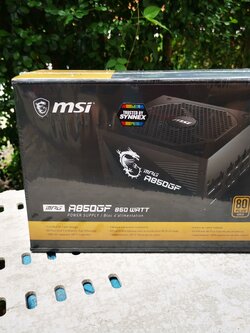 PSU MSI MPG-A850GF (80+ GOLD)