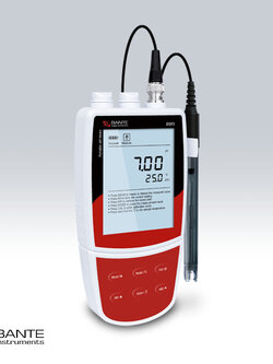 เครื่องวัดค่า PH แบบพกพา (Portable PH Meter) Bante รุ่น 220