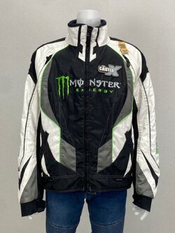 เสื้อขี่มอเตอร์ไซด์( มือสอง) RCS 953: อก 52" ยาว 28" **CASTLE** (ไม่มีการ์ด)