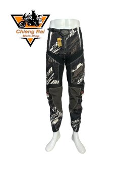 กางเกงขี่มอเตอร์ไซด์ ( มือสอง ) E&A 663: เอว 36" ยาว 31" **MADHEAD**