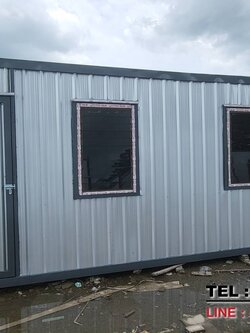 บ้านพักเมทัลชีท ขนาด 3x6ม.กั้น2ห้อง