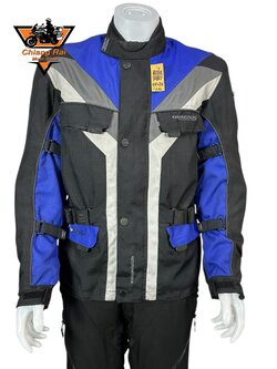 เสื้อขี่มอเตอร์ไซด์( มือสอง) RCTA 740 อก 48" ยาว 24 (L) **GERMOC**