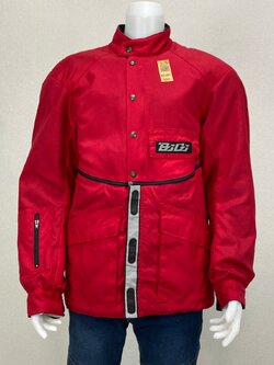 เสื้อขี่มอเตอร์ไซด์( มือสอง) RCTA 168 อก 48" ยาว 30" ยี่ห้อ**BIGI** (ไม่มีการ์ดหลัง)