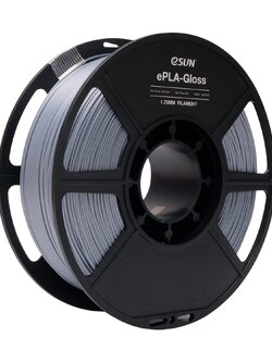 # Silver สีเงิน #eSUN ePLA-Gloss 1.75mm 1 Kg. ePLA Gloss 3d Printer Filament เส้นใยพลาสติก วัสดุการพิมพ์
