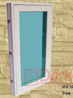 หน้าต่างบานเปิดเดี่ยว 60x110 ซม