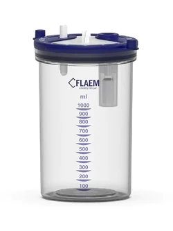 กระบอกเครื่องดูดเสมหะ FLAEM Suction Bottle รุ่น Aspira ขนาด 1000 ML (รุ่นใหม่)