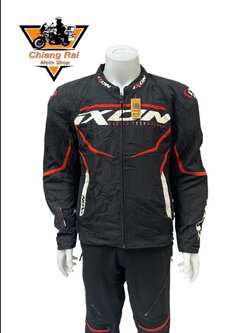 เสื้อขี่มอเตอร์ไซด์( มือสอง) CRSB 043 : อก 46" ยาว 25" (L) **Ixon**