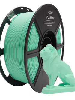 # Mint Green สีเขียวมิ้นท์ # eSUN ePLA-Matte 1.75mm 3D Printer Filament วัสดุการพิมพ์ Dimensional Accuracy +/- 0.03 mm
