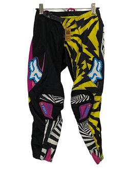 กางเกงสำหรับขี่มอเตอร์ไซด์ ( มือสอง ) E&A 390: เอว 26" ยาว 24" **FOX**