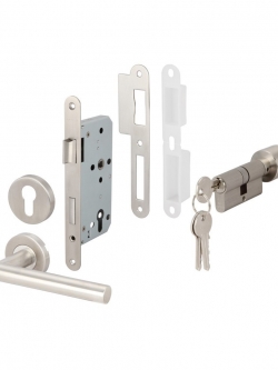 ชุดมือจับก้านโยกประตู HAFELE ENTRANCE 499.10.100